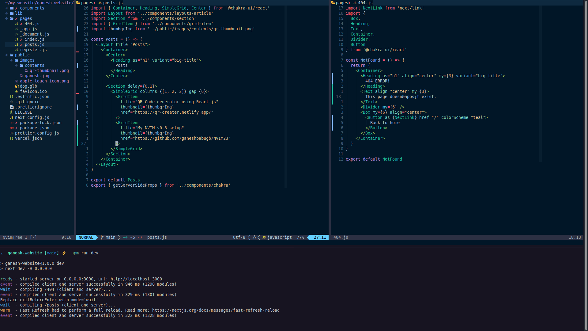 My Nvim v0.8 Setup for Daily Workflow